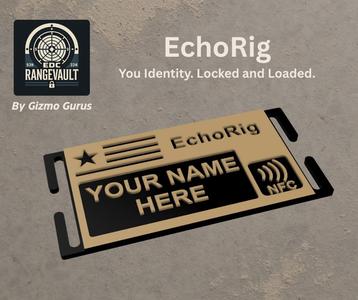 EchoRig – MOLLE Nametag | RangeVault Series