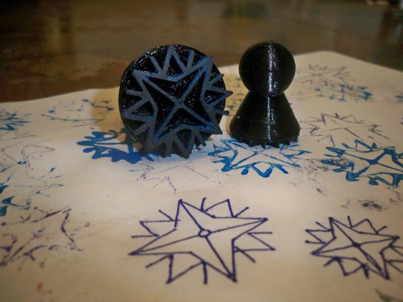 Star of Fёanor Stamp-LOTR