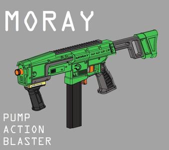 Moray | Pump Action Magfed Blaster