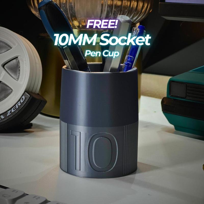 10MM Socket Pen Cup - FREE