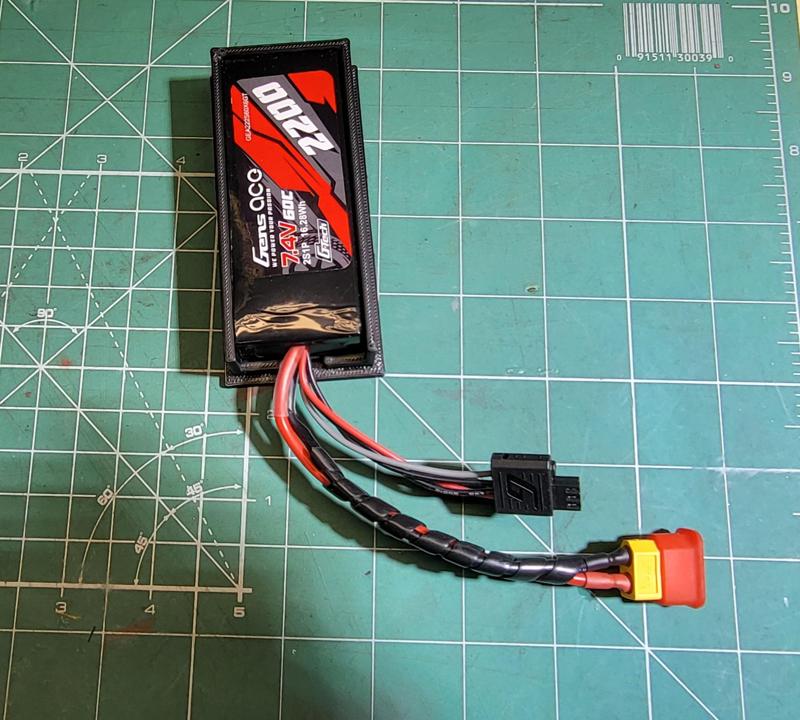 Uchwyt akumulatora LiPo 2S