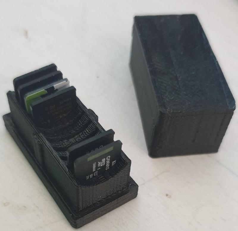 Micro SD Card Holder Remix