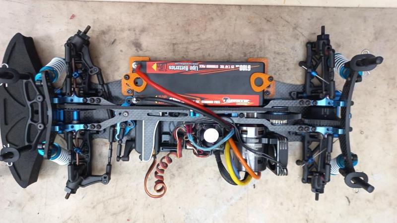 Yokomo BD7 battery holder
