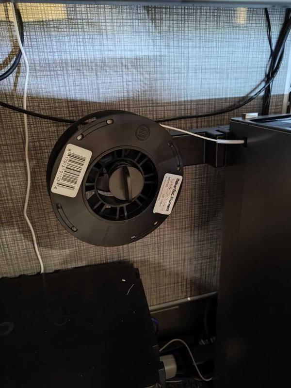 Qidi Plus 4 stock spool holder side mount