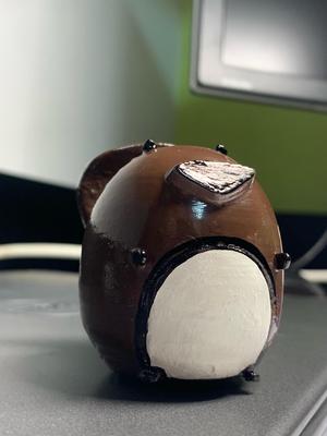 The Beaver -cute animal figure