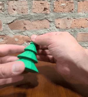 Fidget-Spinner Tree Ornament