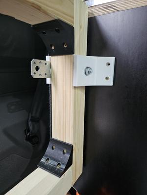 Sleeping platform mounts for foots 60mm