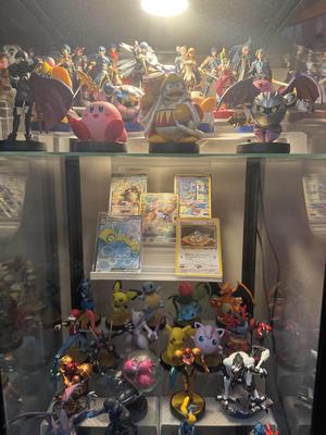Trading Card Holder for Display Case