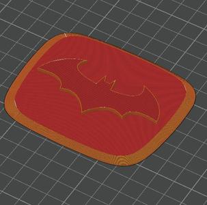 Honda Civic (EP3) Batman (Arkham) Emblem