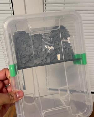 Clip-in Ikea Samla divider 5L