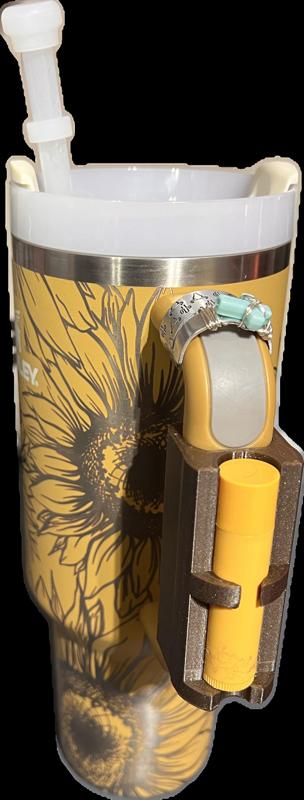 Chapstick holder for newer Stanley 40oz