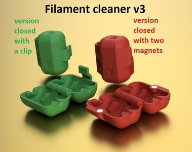 Filament  cleaner
