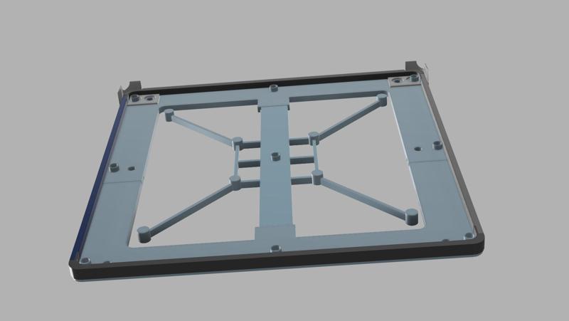 SV08 bed remount improved for printing