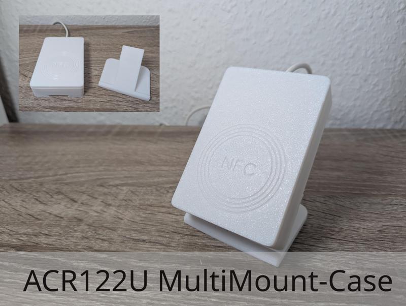 Case for ACR122U NFC Reader / Writer (with ability to mount)