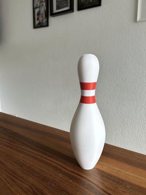 Bowling pin piggy bank / present box (NO AMS/MMU/MMS)
