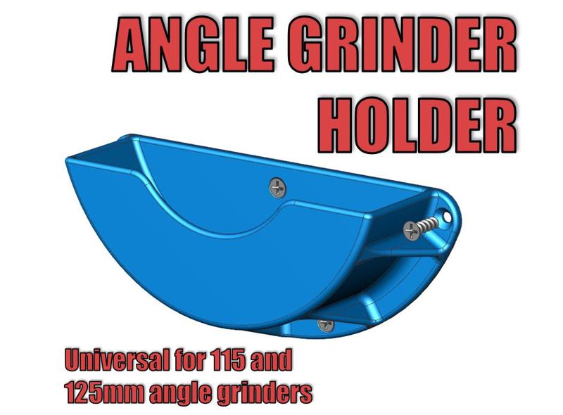 Angle grinder holder