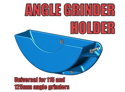 Angle grinder holder