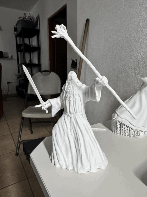 Gandalf with Supports for ankermake M5
