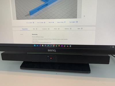 Dell Sound Bar mount for BenQ 27" Monitor PD2700Q