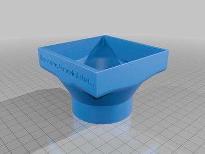 Espresso coffee funnel [a.k.a bean there funneled that..]