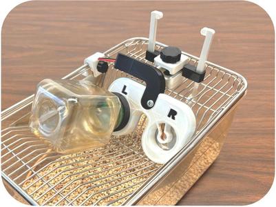 LIQ HDMI Mouse (improved) Home Cage Lickometer System