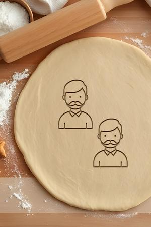 Dad Cookie Cutter, Biscuit Cutter