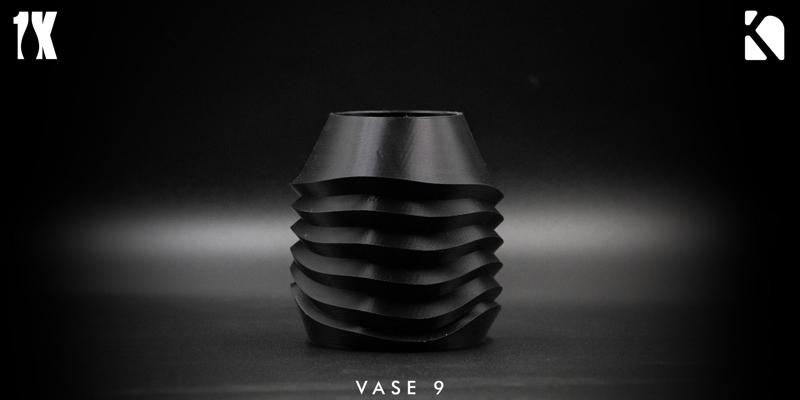 Sine planter | Modern planter & vase design | 3D print STL file