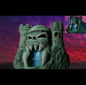 Castle Grayskull Filmation Facade for Origins / Cartoon Collection 