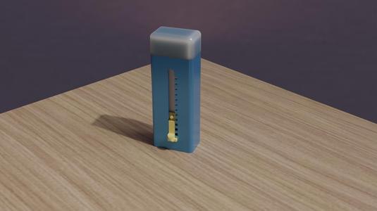 RETRACTABLE ERASER HOLDER