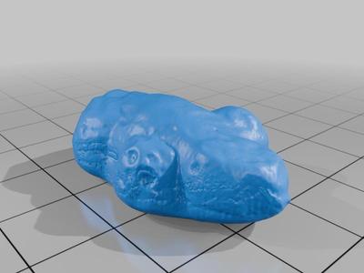 Haribo Gummy Frog "Quaxi" 3D Scan