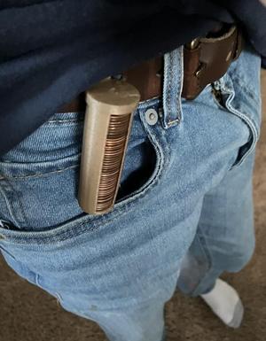 Penny belt clip