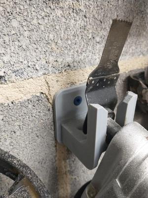 oscillating tool wall mount
