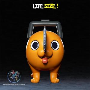 Life-Size Chain Dog 3D Printer File STL