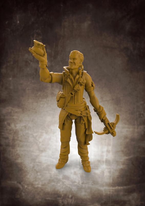 RPG Rogue - Multipart with build options (32mm scale)