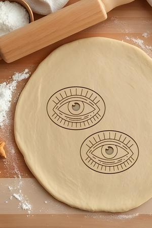 Eye Cookie Cutter, Biscuit Cutter