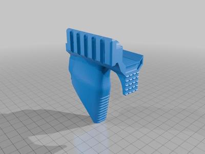 CP33 FORWARD ANGLED GRIP W/ PICATINNY