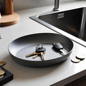 Minimalist & Modern Elliptical Catchall Tray