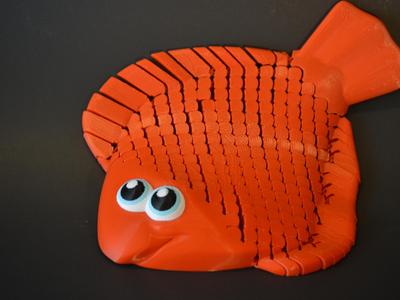 Floppy Flounder - Articulating Flexi Fish