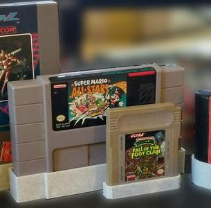 Retro Game Cartridge Dust Covers