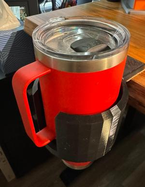 Clamp on desk cup holder for Stanley/Yeti tumblers