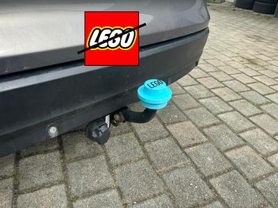 L EGO Car Trailer Hitch Ball Protection Cap Brick