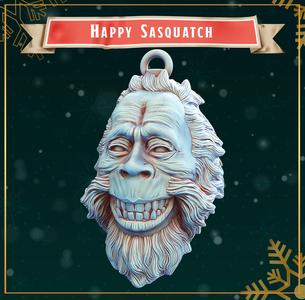 Happy Sasquach Ornament
