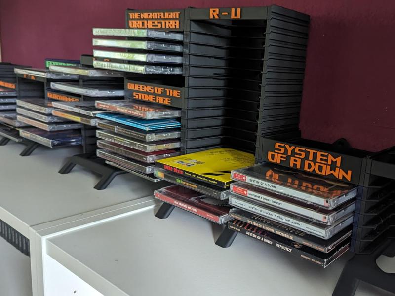 Modular CD Shelf