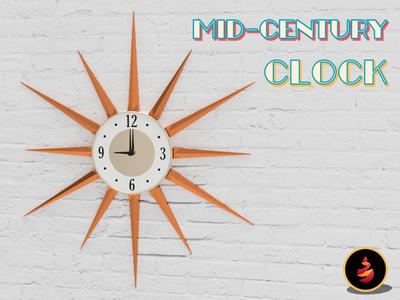 Mid-Century Clock