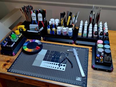Gridfinity Battlestation Base - Small