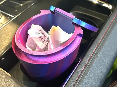 CARbage: A Print in place car trash bin