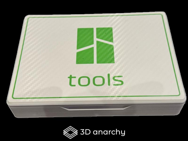 Toolbox for the included accessories with printer