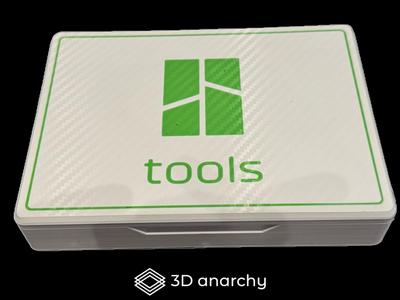 Toolbox for the included accessories with printer