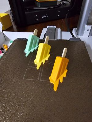Mini Melting Popsicle Magnets