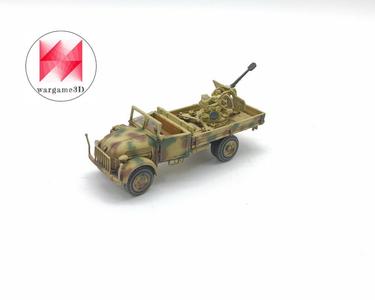 Steyr 2000A with the 3cm Flak 38/103 Jaboschreck (Germany, WW2)